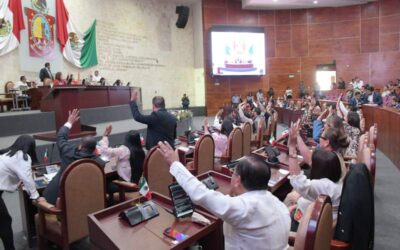 La LXVI Legislatura Local avala cambio de autoridades en dos municipios de Oaxaca