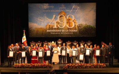 Oaxaca de Juárez se consolida como un símbolo nacional de cultura, de dignidad y de lucha en su 493 aniversario: Ray Chagoya