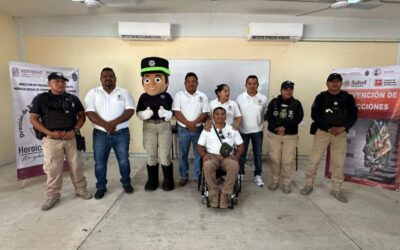 Programas preventivos del Gobierno de Juchitán buscan promover escuelas más seguras y libres de adicciones