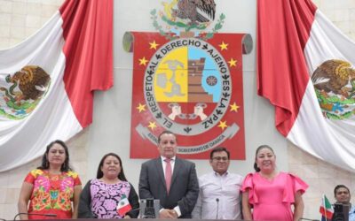 Instala Congreso de Oaxaca la Diputación Permanente para el periodo de receso del primer año de la LXVI Legislatura Local