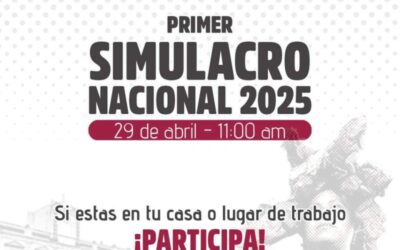 Sonarán sirenas en Juchitán durante el primer Simulacro Nacional 2025