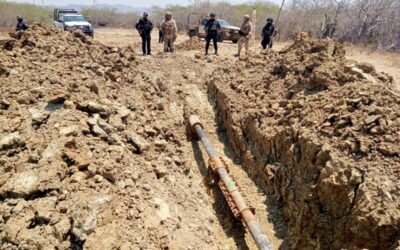 Vigila Policía Estatal nueve puntos con antecedentes de tomas clandestinas de hidrocarburo en el Istmo de Tehuantepec 