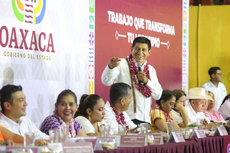 Con 9.5 mdp, la Primavera Oaxaqueña impulsa obras de infraestructura en San Miguel Tlacamama