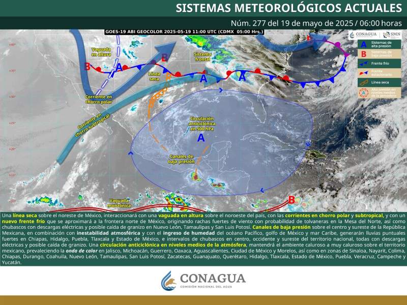 Continuará ola de calor en Oaxaca durante este lunes