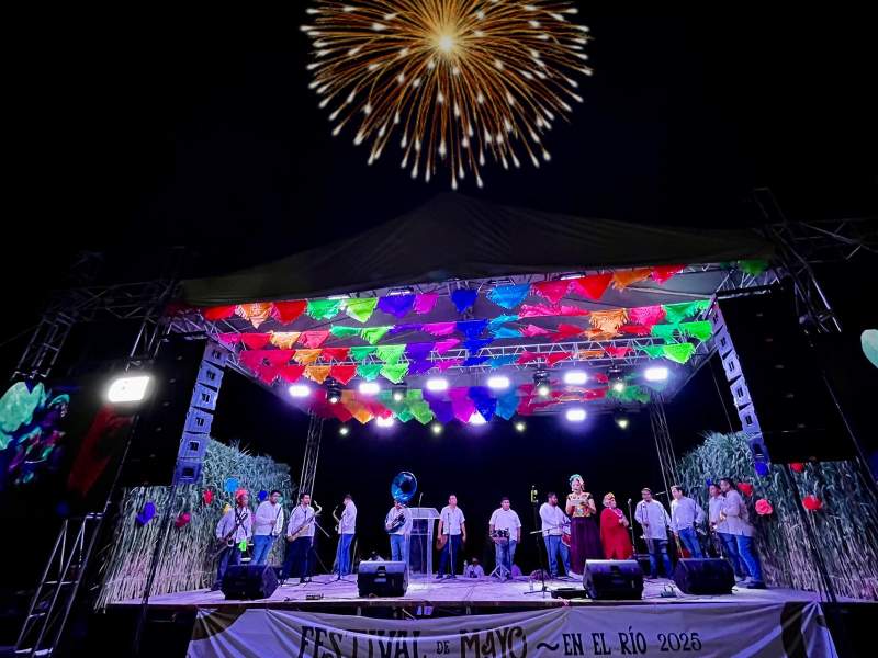 El «Festival de Mayo en el Río» resurge como fiesta de identidad y memoria, bajo el impulso del gobierno juchiteco