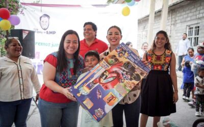 #EquipoEMP llena de color y alegría con el festival del Día del Niño en la Quinta Sección
