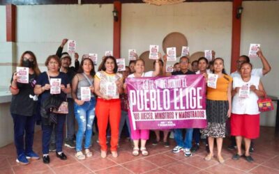 Invita Tania López a fortalecer participación ciudadana en la elección del Poder Judicial