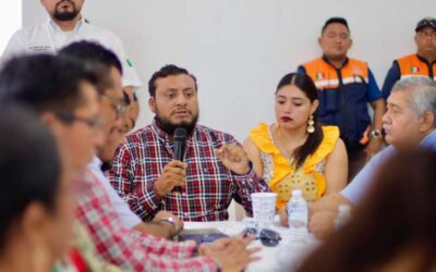 Juchitán se prepara para enfrentar la temporada ciclónica 2025 con un plan estratégico de prevención y atención a la población