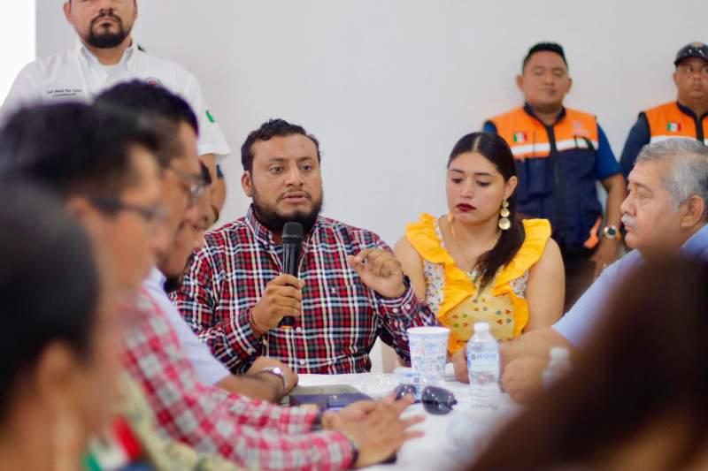 Juchitán se prepara para enfrentar la temporada ciclónica 2025 con un plan estratégico de prevención y atención a la población