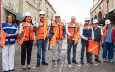 Oaxaca camina: inicia intervención integral de calles en el Centro Histórico