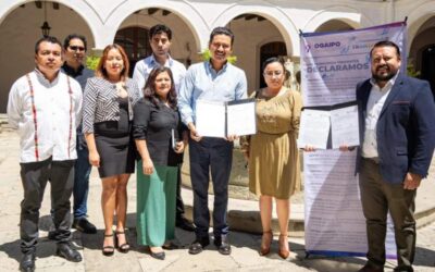 Oaxaca de Juárez da un paso firme hacia la transparencia: se firma la Declaratoria de Municipio Abierto