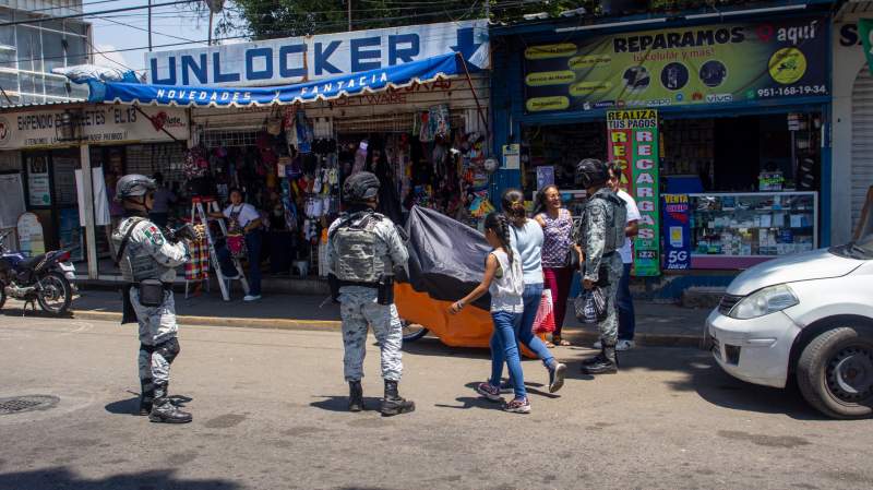 Operativo Pescador devuelve confianza de la ciudadanía que diariamente visita o transita por la Central de Abasto de Oaxaca