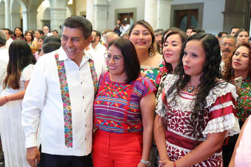 Reconoce Tania López logros obtenidos en Oaxaca durante el primer trimestre de Gobierno de Salomón Jara