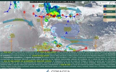 Se prevén lluvias de intensidad variable en gran parte del estado