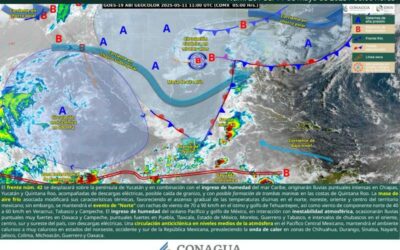 Se prevén lluvias moderadas con chubascos por la tarde en Oaxaca