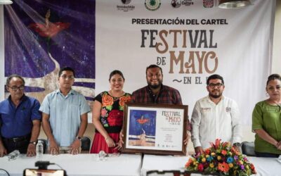 Presenta Miguel Sánchez Altamirano cartel oficial del «Festival de Mayo en el río 2025»