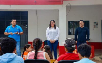 DIF Juchitán implementa en la ventosa el programa estatal «Minutos para imaginar»