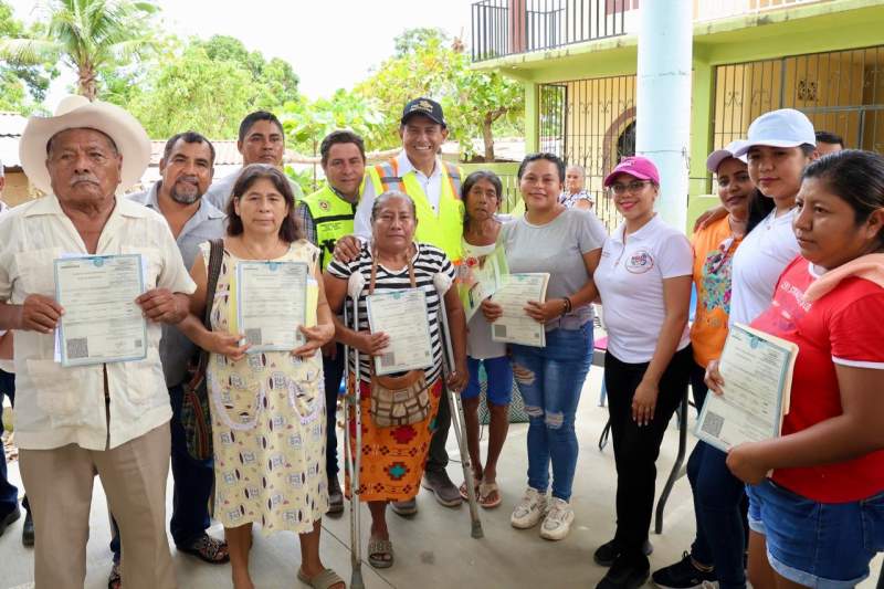 Anuncia Gobernador de Oaxaca programa Registro Civil Cerca de ti en apoyo a damnificados por “Erick”.