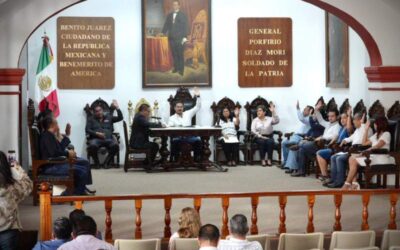 Cabildo de Oaxaca de Juárez aprueba acciones en favor del patrimonio, la inclusión y la equidad