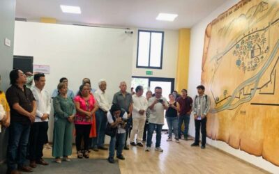 Con mapa en náhuatl, ILEO visibiliza lenguas originarias en espacios públicos de San Jacinto Amilpas