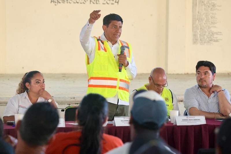 Convoca Salomón Jara a autoridades municipales a estar atentas ante próximos fenómenos climatológicos