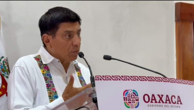 Gobernador Salomón Jara anuncia instalación de mesa tripartita con la Sección 22 en Oaxaca