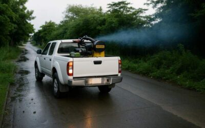 Gobierno de Juchitán intensifica fumigación contra mosquitos en temporada de lluvias