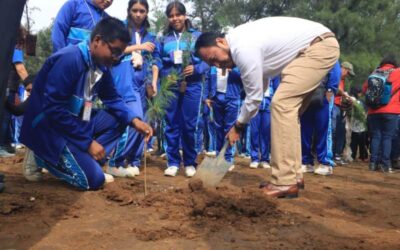 Inicia el IEEPO programa “Reforesta Oaxaca” en escuelas de educación básica