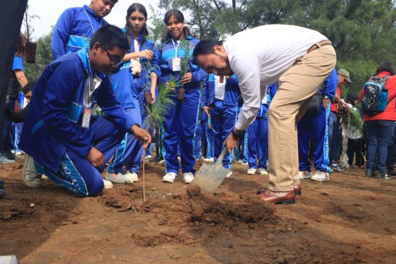 Inicia el IEEPO programa “Reforesta Oaxaca” en escuelas de educación básica