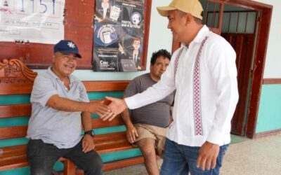 Nino Morales, el senador que recorre comunidades para escuchar a su gente