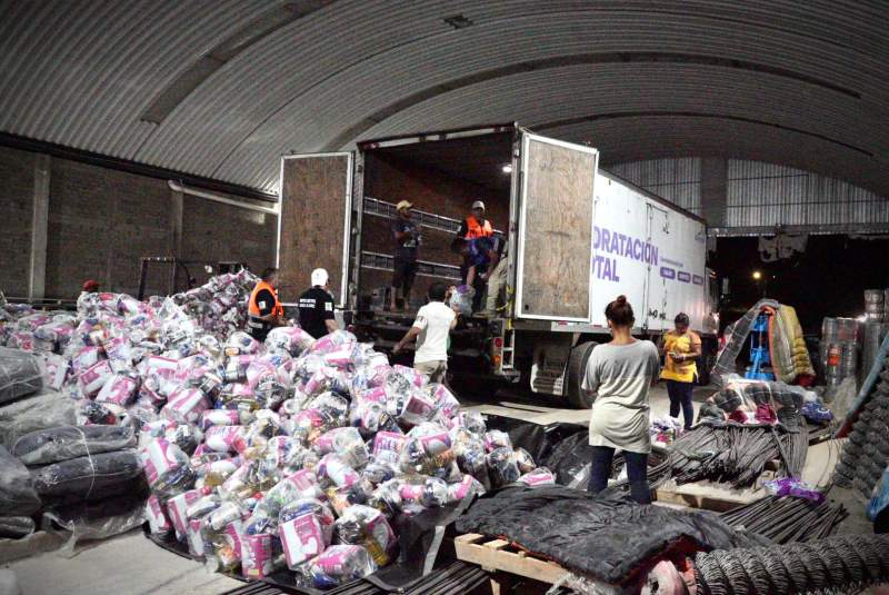 Oaxaca de Juárez se suma a la ayuda para damnificados por el huracán Erick