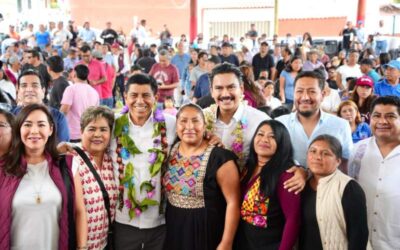 Ray Chagoya y Salomón Jara recorren agencias municipales con acciones que responden a las necesidades del pueblo