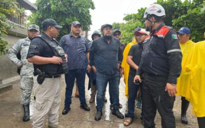 RECORRE MIGUEL QUETU ZONAS AFECTADAS PARA BRINDAR APOYO DIRECTO A LA CIUDADANÍA