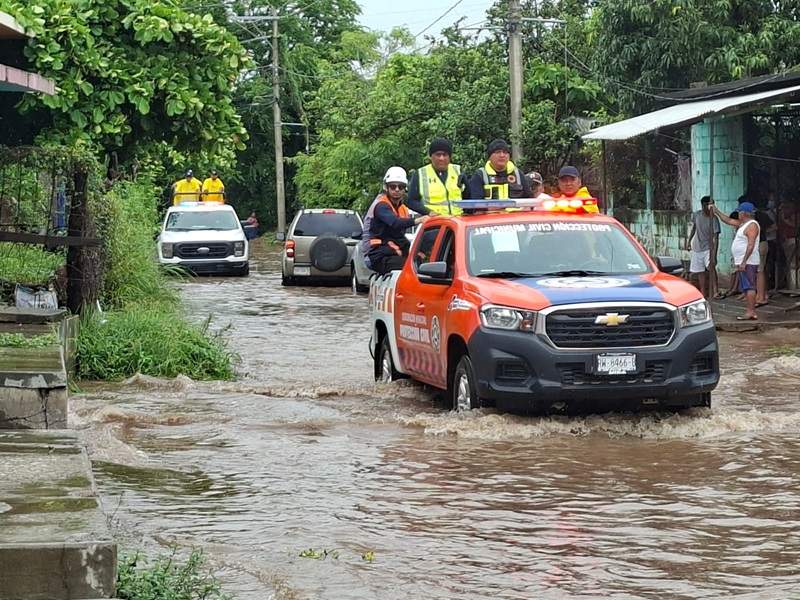 Reporta Consejo Estatal de Protección Civil que no hay afectaciones por desbordamiento del río Los Perros