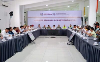 Reporta Gobierno de Oaxaca solicitudes de declaratoria de desastre en 55 municipios tras el paso del huracán Erick