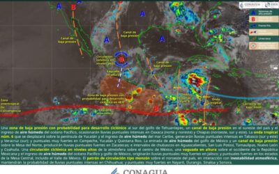 Se mantienen condiciones de inestabilidad atmosférica en gran parte de Oaxaca