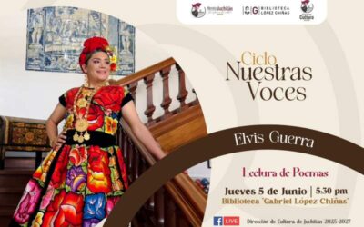 Se presenta Elvis Guerra en biblioteca “Gabriel López Chiñas”