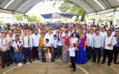 Apuesta Primavera Oaxaqueña por la conectividad con la construcción de dos caminos en San Francisco Ixhuatán.