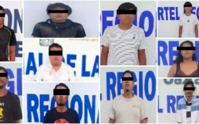 Con Operación Sable, detienen a 13 personas por narcomenudeo y posesión de drogas en Juchitán