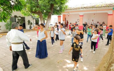 Entusiasta participación infantil en el inicio de los talleres de verano 2025 del DIF Juchitán