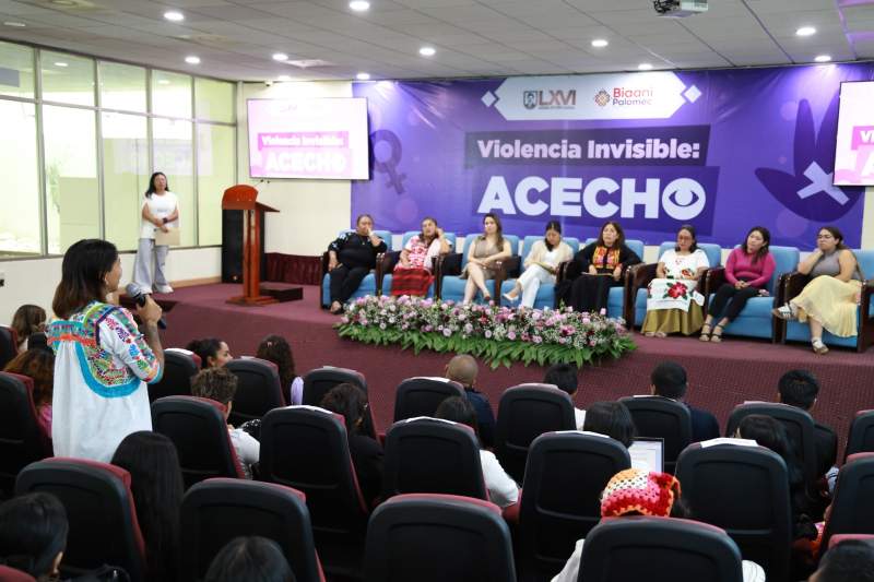 Foro en el Congreso de Oaxaca aborda el acecho como forma de violencia invisible