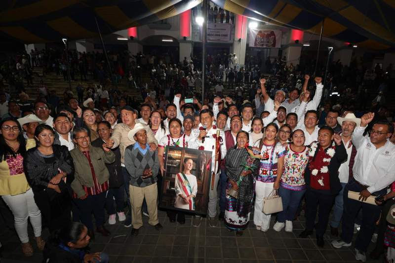Impulsa Gobierno de Oaxaca obra pública en Huautla de Jiménez por más de 75 mdp