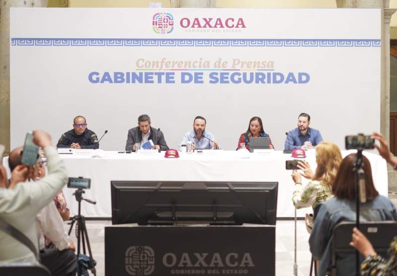 Mantiene SSPC coordinación con los tres órdenes de gobierno; realiza 581 acciones por la paz y tranquilidad en Oaxaca.