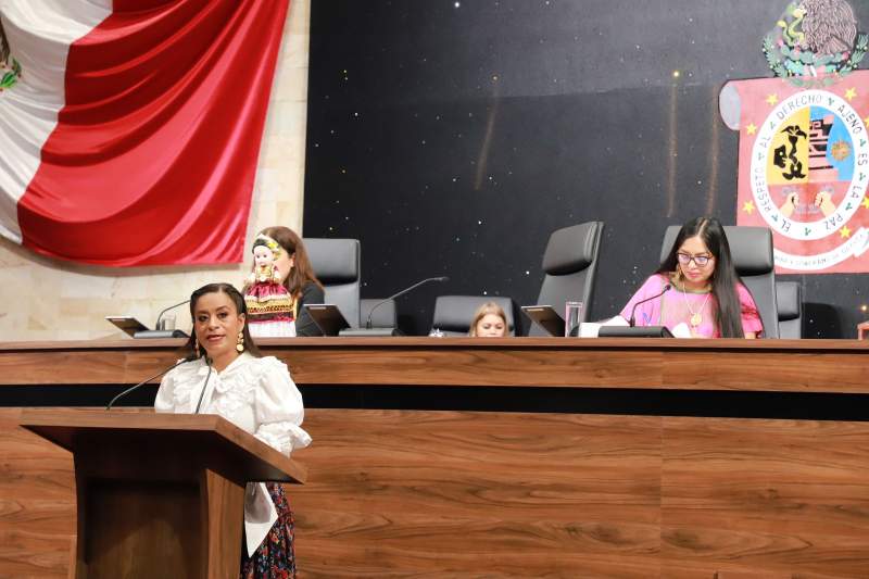 Reconoce diputada Dennis García reforma constitucional federal que incorpora fechas conmemorativas vinculadas a las mujeres que han transformado el país
