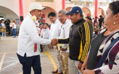 Recorre Nino Morales con Jara, municipios de los Valles Centrales