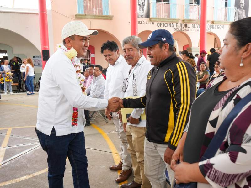 Recorre Nino Morales con Jara, municipios de los Valles Centrales
