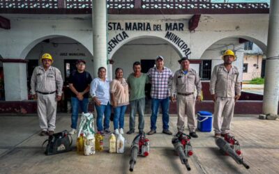 Santa María del Mar recibe acciones preventivas contra enfermedades transmitidas por vectores.