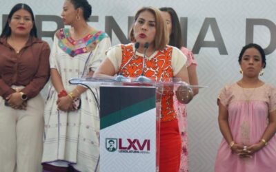 Tania López destaca próxima apertura del hospital IMSS-Bienestar en Tuxtepec.