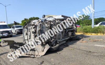 Tragedia en la Transístmica: 1 muerto y 2 lesionados tras volcadura