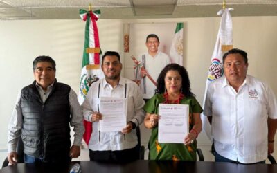 Firman convenio Secretaría del Trabajo y CECATI para fortalecer la capacitación laboral en Oaxaca